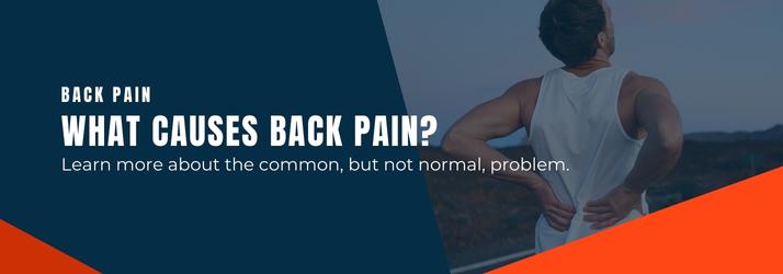 Back Pain – The Cause and Options in Downey CA